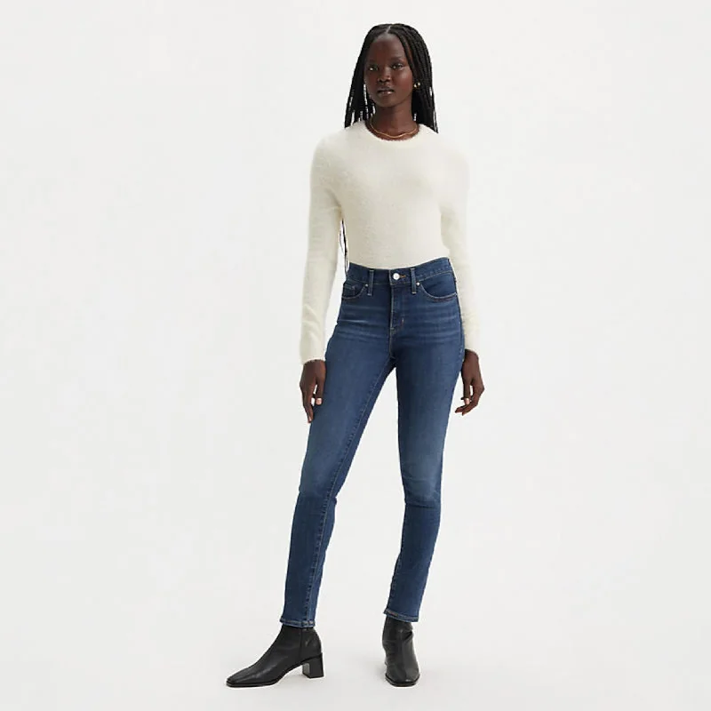 Levi's 311 Shaping Skinny Women's Jeans - Lapis Maui Views Fashionable Straight Fit Denim