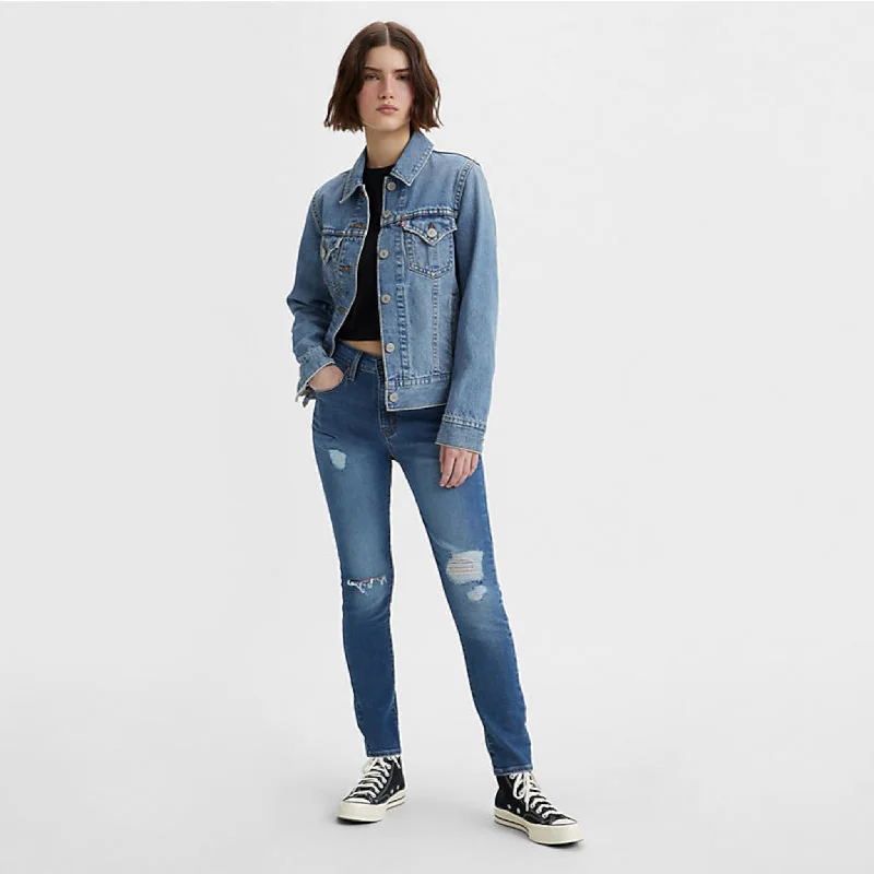 Levi's 721 High Rise Skinny Women's Jeans - Straight Through Fashionable Slim Fit Jeans Levi's 721 High Rise Skinny Women's Jeans - Straight Through Fashionable Slim Fit Jeans