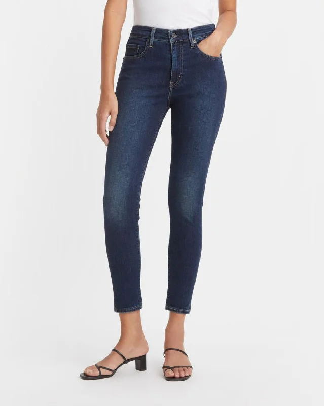 Levi's® Womens 721 High Rise Skinny Jeans - Blue Swell Comfortable Full-Length Denim Jeans Levi's® Womens 721 High Rise Skinny Jeans - Blue Swell Comfortable Full-Length Denim Jeans