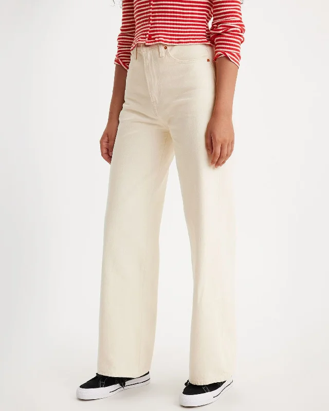 Levi's® Womens Ribcage Wide Leg Jeans - Barely Freezing Casual High-Waisted Bootcut Jeans Levi's® Womens Ribcage Wide Leg Jeans - Barely Freezing Casual High-Waisted Bootcut Jeans