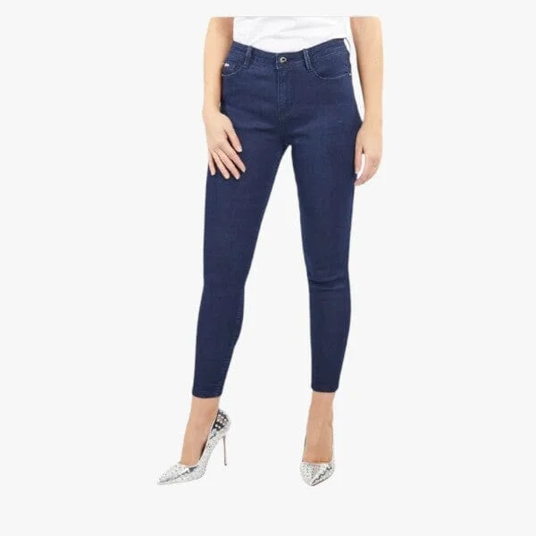 Miss Black Womens Roro1 Jeans Indigo Fashionable Bootcut Jeans