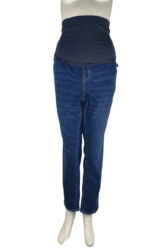 Old Navy women's maternity jeans size 14 short Chic Cropped Jeans
