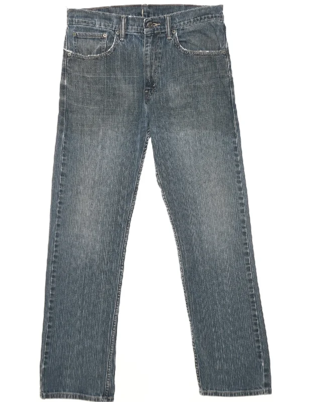 Straight Leg Levis 505 Jeans - W32 L32 Stylish High-Waist Skinny Denim