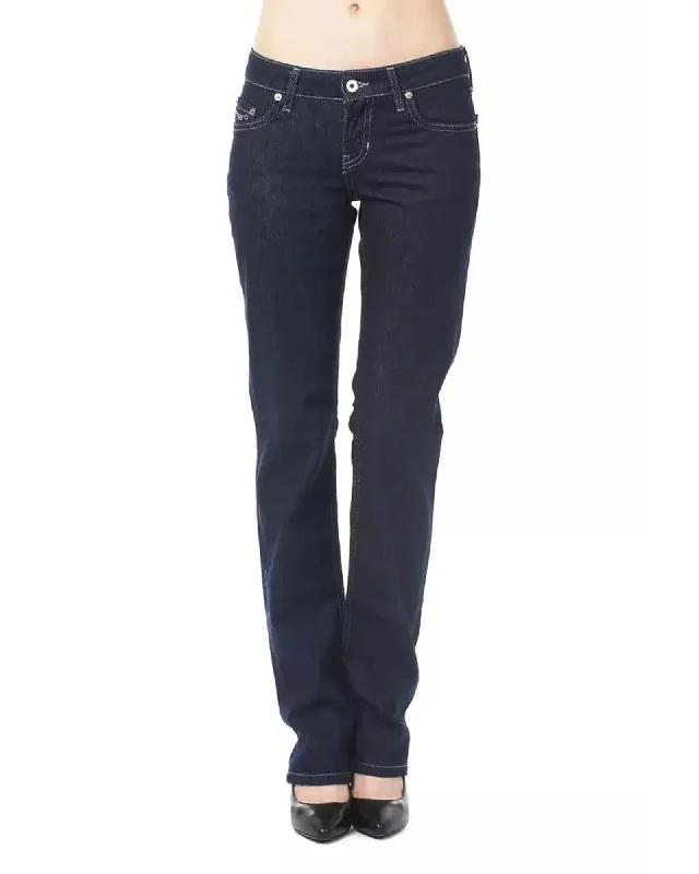 Ungaro Fever Women's Blue Cotton Jeans & Pant - W30 US Cozy Tencel Blend Denim Jeans Ungaro Fever Women's Blue Cotton Jeans & Pant - W30 US Cozy Tencel Blend Denim Jeans